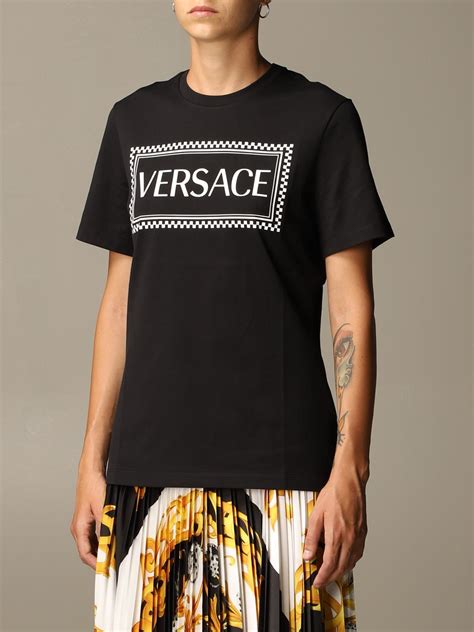 t shirt black versace|authentic versace shirts.